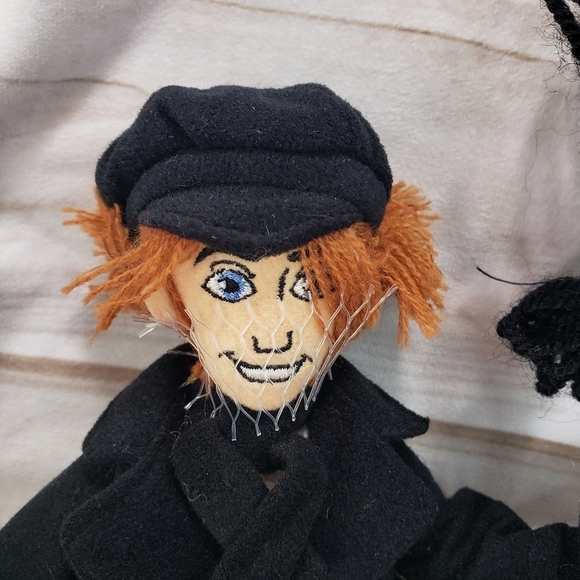 Disney Store Mary Poppins Bert Beanbag Plush Doll Chimney Sweeper 10.5 Inch - Picture 2 of 10